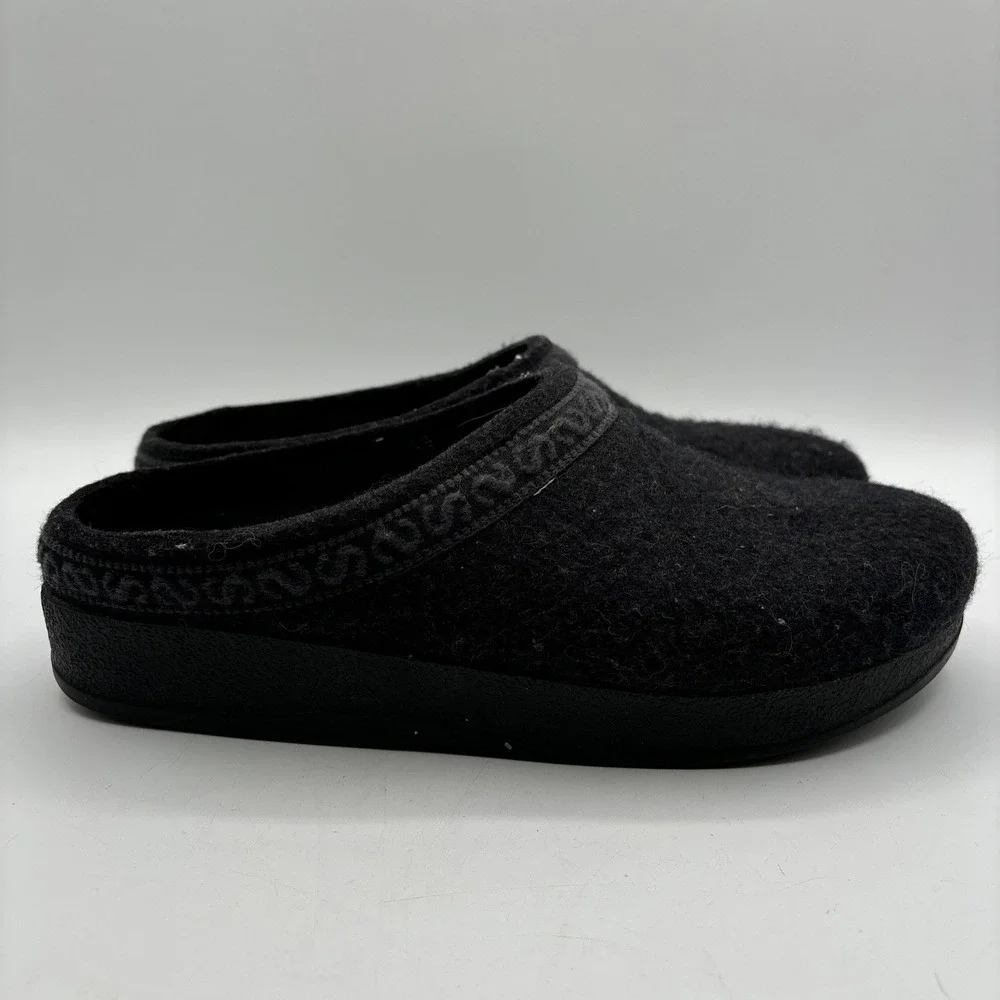 Stegmann Wool Clogs Men's 8.5‎ Slip On Shoes Slippers Germany Poly Sole